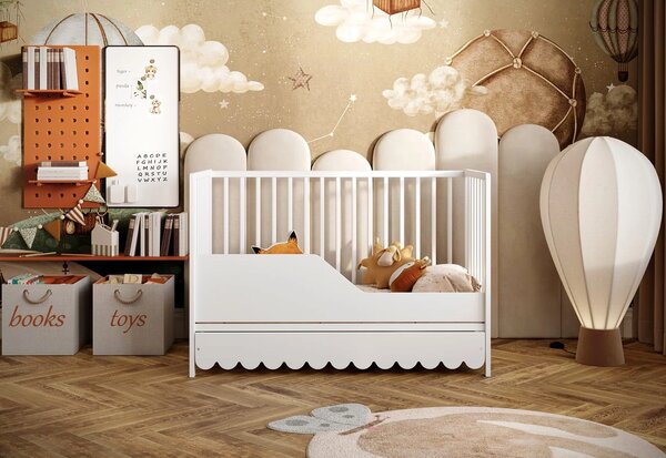 Łóżeczko-Sofa 120x60 Mimi - Kaszmir