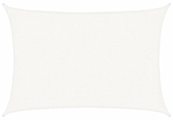 Żagiel przeciwsłoneczny, 160 g/m², biały, 2x2,5 m, hdpe