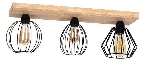 Envostar - Various 3 Lampa Sufitowa Pine Wood Envostar