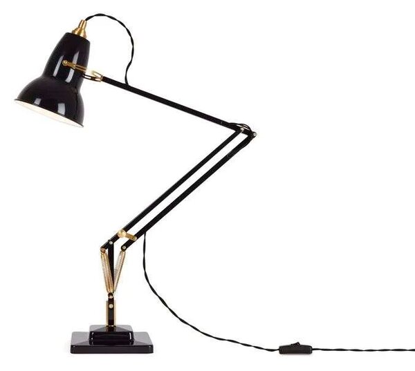 Anglepoise - Original 1227 Brass Lampa Biurkowa Jet Black