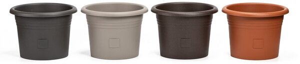 Plastia Samonawadniająca doniczka Narza śred. 30cm, taupe, śred. 30 cm