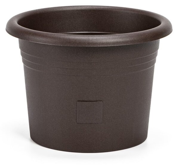 Plastia Doniczka z automatycznym nawadnianiemNarza, średnica 25 cm, czekoladowa, śred. 25 cm