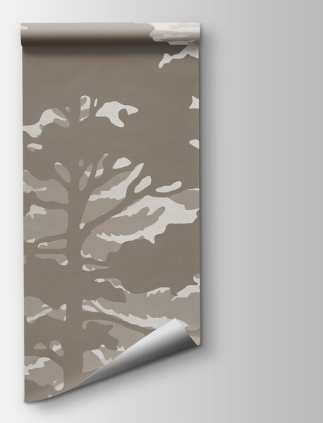 Fototapeta Grupa drzew, nad którymi latają ptaki, Fototapety Natura, Popularne Fototapety, t01007 - Tapeko.pl