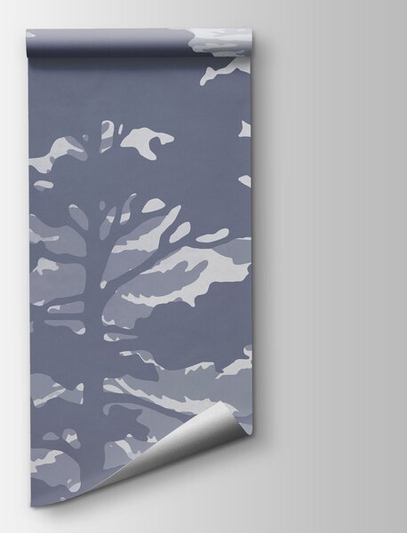 Fototapeta Grupa drzew w zamglonym lesie, Fototapety Natura, Popularne Fototapety, t01007v4 - Tapeko.pl