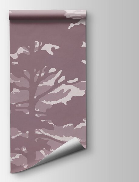Fototapeta Grupa drzew, nad którymi latają ptaki, Fototapety Natura, Popularne Fototapety, t01007v5 - Tapeko.pl