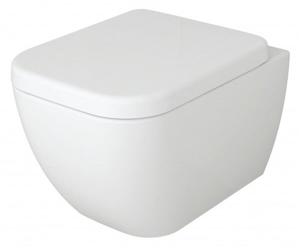 Miska WC wisząca lejowa bezkołnierzowa 101R