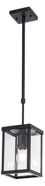 Industrialna lampa wisząca zewnętrzna czarna IP44 - Charlois