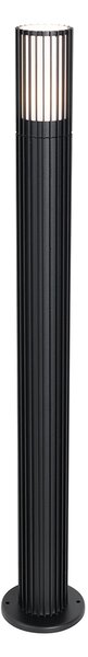 Inteligentny słupek oświetleniowy zewnętrzny czarny 80 cm IP44 z Zigbee GU10 - Boris