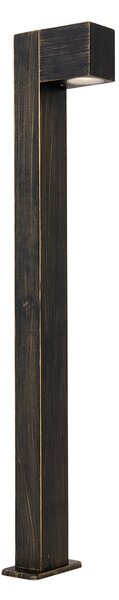 Industrialna lampa stojąca na zewnątrz złoto antyczne 80 cm IP44 - Baleno