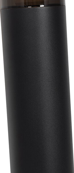 Nowoczesna czarna lampa zewnętrzna na słupie 80 cm IP44 - Rox