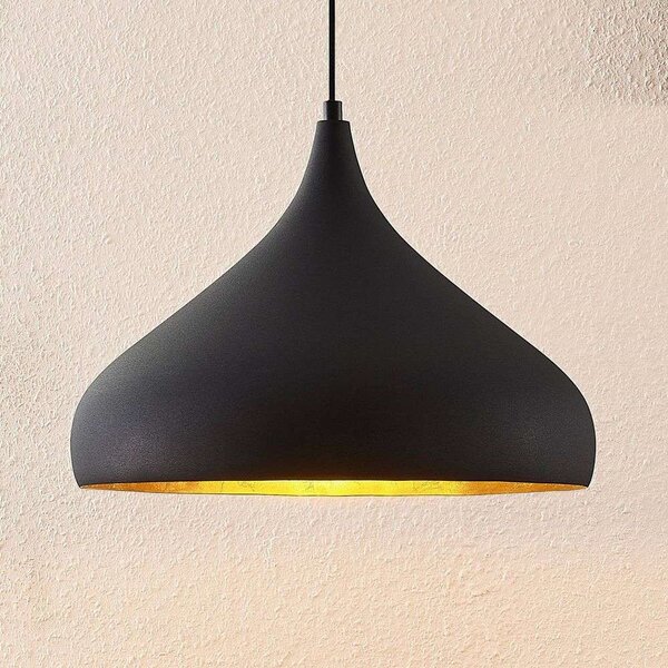 Arcchio - Lunus Lampa Wisząca Black/Gold