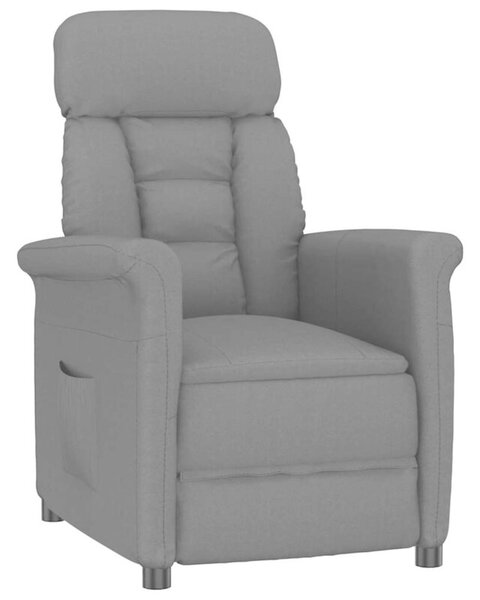 Fotel relaksacyjny ciemnoszary ciemno szary 70.5 x 96.5 x 95 cm
