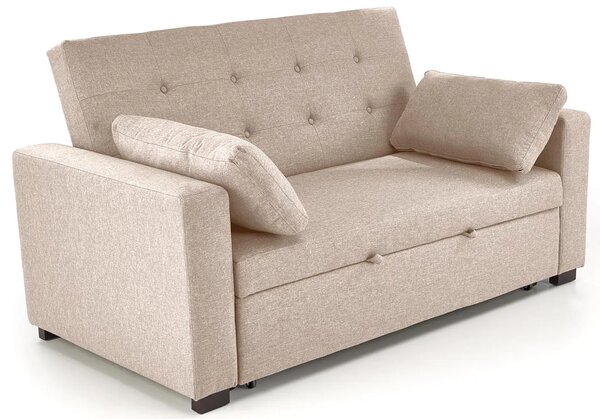 Beżowa sofa wypoczynkowa z funkcją spania K8-K13