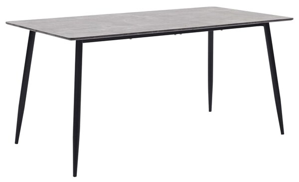 Stół jadalniany, szary, 140 x 70 x 75 cm, MDF