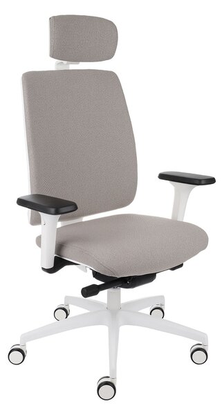Fotel Valio WT HD - obrotowy, wygodny dla kręgosłupa, biurowy, z zagłówkiem