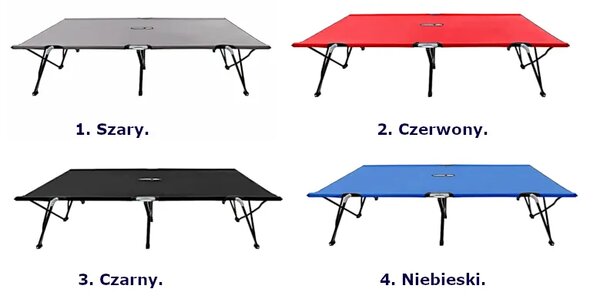 Szary dwuosobowy leżak N6-F89