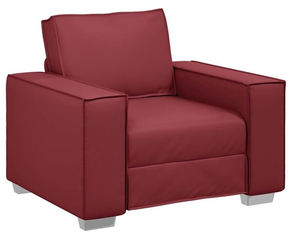 Sofa czerwone wino 99 x 78 x 84 cm tkanina