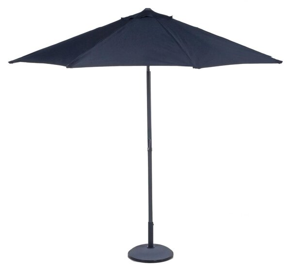 Lifetime Parasol ogrodowy Duży parasol przeciwsłoneczny na balkon i taras ⌀300 x 300 cm Prostokątny parasol plażowy Parasol bez stojaka Czarny