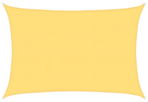 Żagiel przeciwsłoneczny, 160 g/m², beżowy, 5x6 m, hdpe