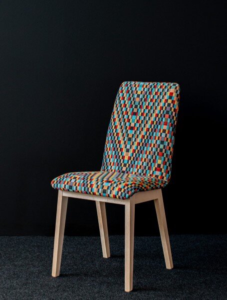 Nowoczesne krzesło drewniane SENSO 1 Barcelona Buk