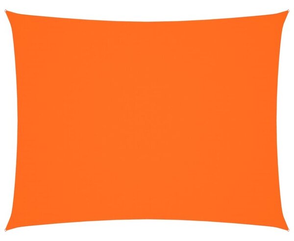 Prostokątny żagiel ogrodowy, tkanina oxford, 3x4 m, pomarańcz