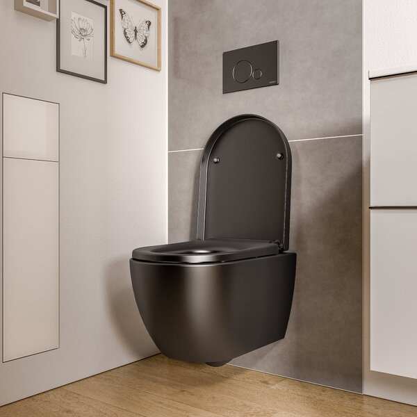 Miska WC wisząca bezrantowa VIREO