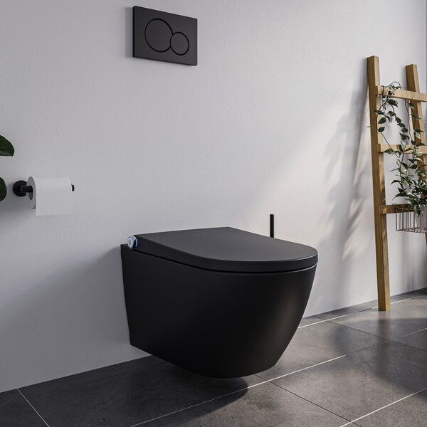 Toaleta myjąca PREMIUM 1102 czarny mat