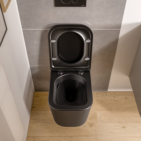 Miska WC wisząca bez kołnierza LAVOA