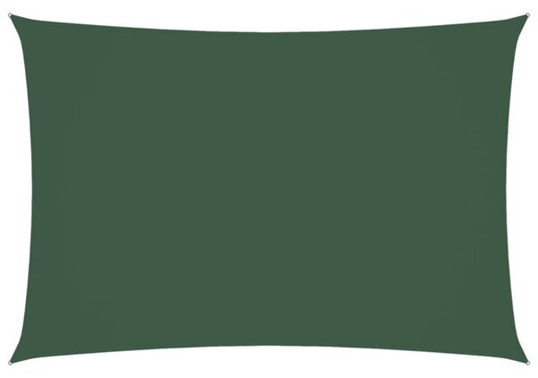 Prostokątny żagiel ogrodowy, tkanina oxford, 3x5 m, zielony