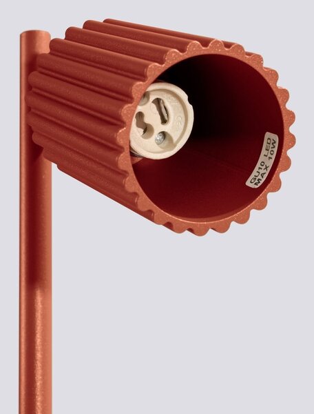Ceglasta lampa stołowa (wysokość 43 cm) Gleam – Sollux