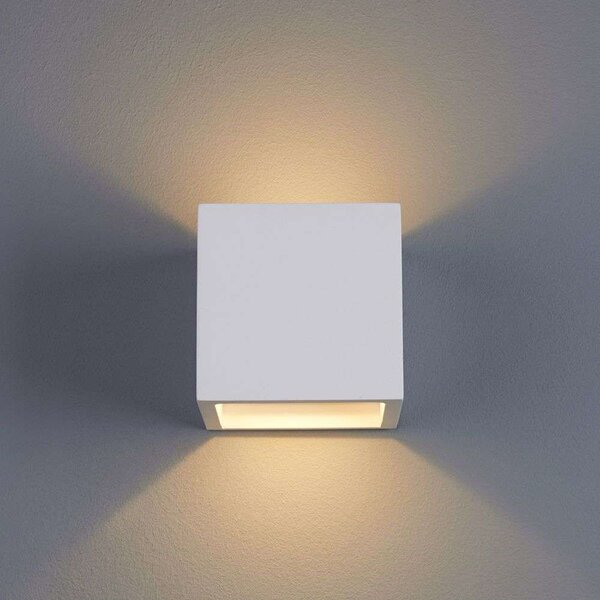 Lindby - Marita LED Lampa Ścienna Cast White