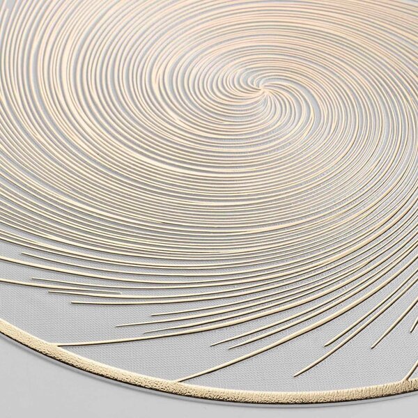 Plastikowa mata stołowa ø 38 cm Spirale – douceur d'intérieur