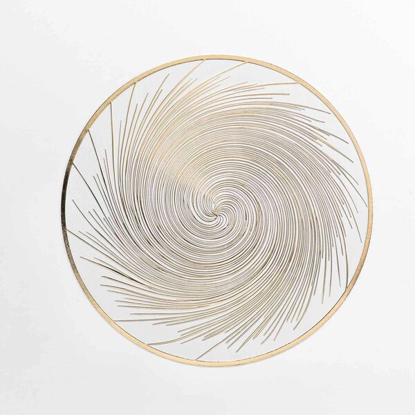 Plastikowa mata stołowa ø 38 cm Spirale – douceur d'intérieur