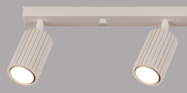 Kremowa lampa punktowa 6,5x81 cm Gleam – Sollux