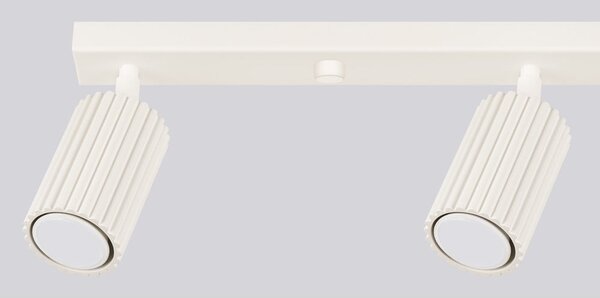 Kremowa lampa punktowa 6,5x81 cm Gleam – Sollux