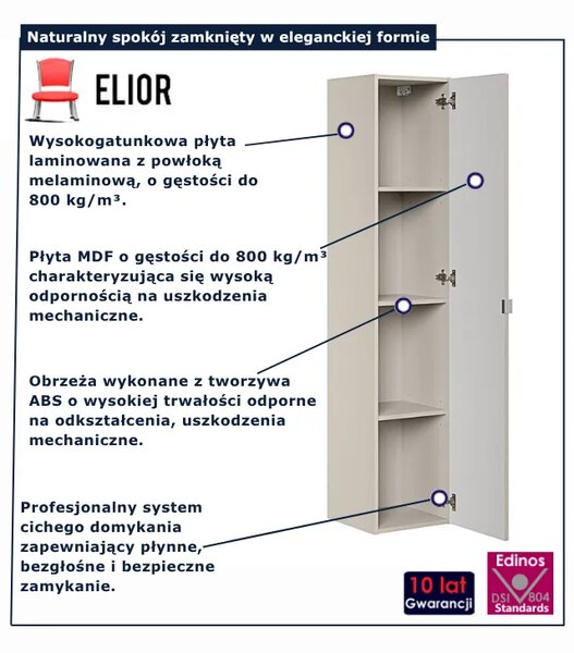 Kaszmirowy wiszący słupek łazienkowy G7-D64