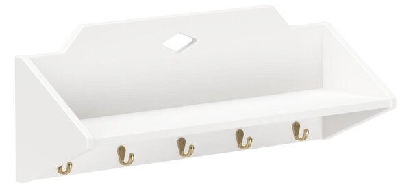 Biały wieszak dziecięcy ścienny 75x27 cm Luca – Cam Cam Copenhagen