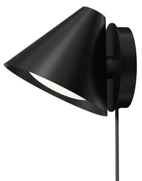 Lampa Ścienna Louis Poulsen, Keglen, ściemnialny, czarny, salon, metal, design