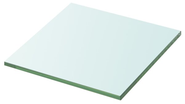 Półka szklana, bezbarwny panel, 30x30 cm