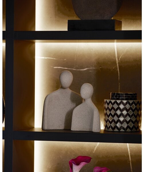 Figurka z żywicy polimerowej (wysokość 21,5 cm) Head – Light & Living