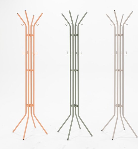 Łososiowy metalowy wieszak ø 40x170 cm Jessy – Spinder Design