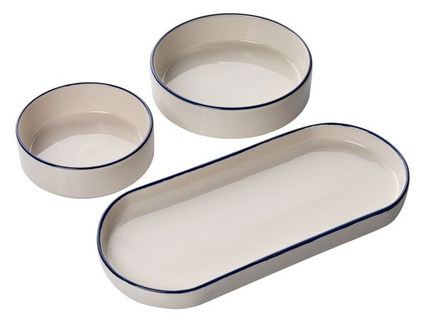Ceramiczny zestaw talerzy 14 szt. – Hermia
