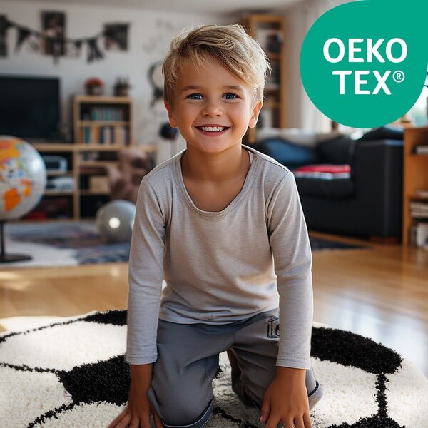 Czarno-kremowy dywan dziecięcy ø 100 cm Fun – Ayyildiz Carpets