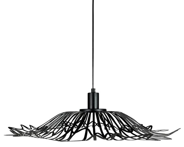 Lampa Wisząca Dyberg Larsen, Flora, ściemnialny, czarny, salon, metal, design