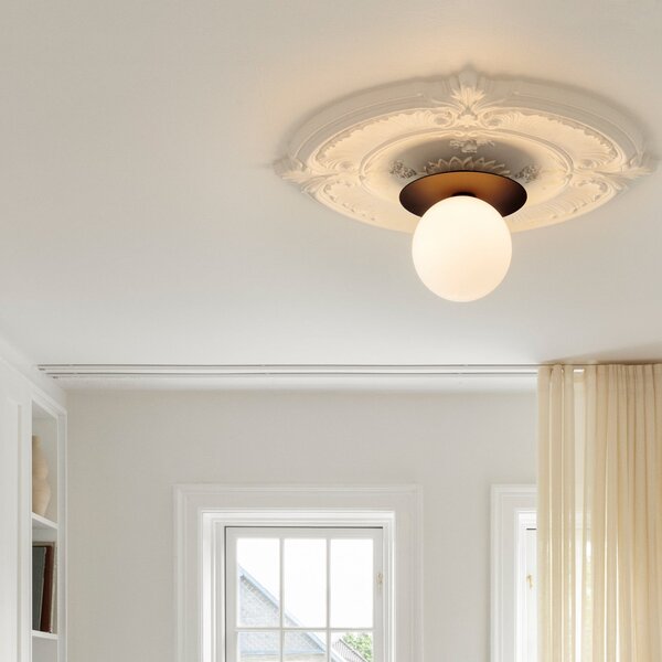 Lampa Ścienna Nuura Aps, Liila 1, ściemnialny, biały, łazienka, szkło, skandynawski