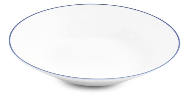 Biały głęboki porcelanowy talerz ø 23 cm Basic White – BonBistro