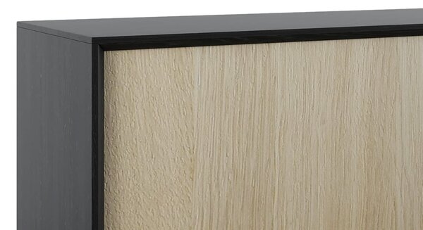 Szafka dębowa RTV Elegant Wood II - solidna szafka RTV na lata w 100 % z drewna