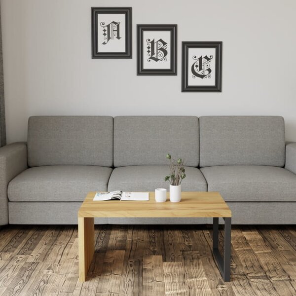 Stolik kawowy Solid Loft -delikatny loft, pasuje do wnętrz loftowych, wystroju klasycznego i skandynawskiego