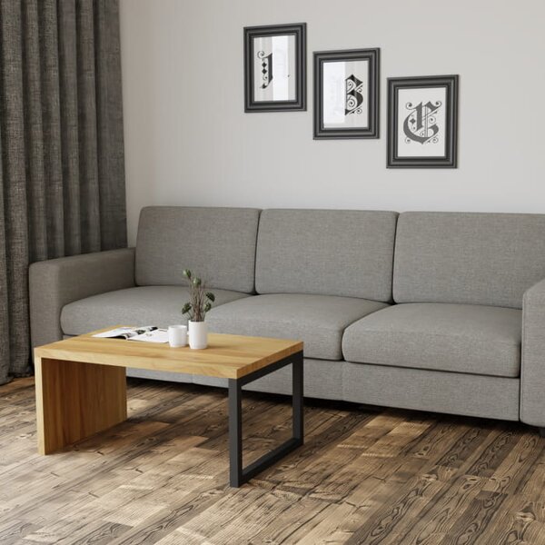 Stolik kawowy Solid Loft -delikatny loft, pasuje do wnętrz loftowych, wystroju klasycznego i skandynawskiego