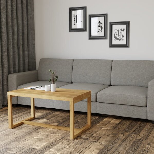 Ława dębowa Classic Wood w 100% z litego drewna